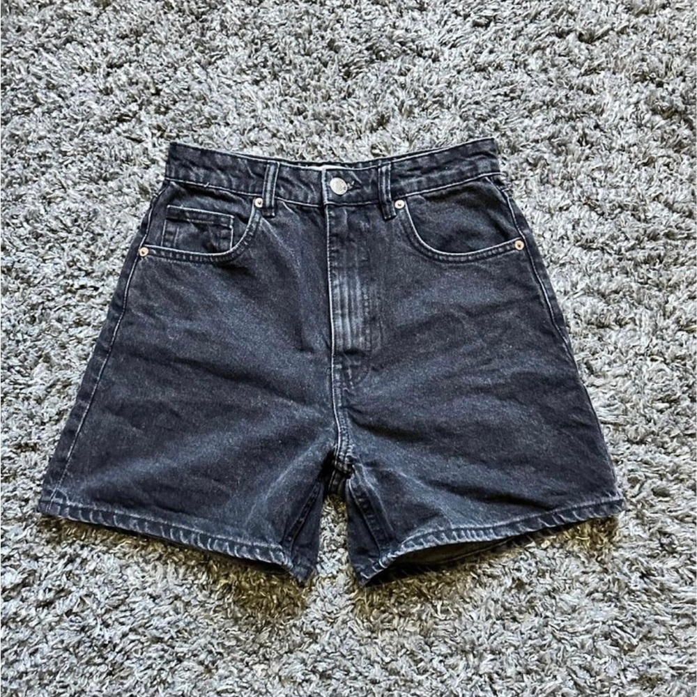 Zara Mom Jean Shorts